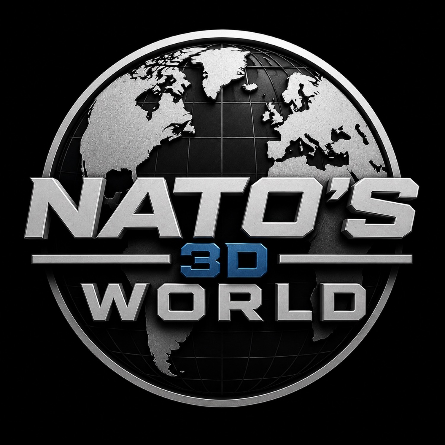 NATO’S 3D WORLD logo